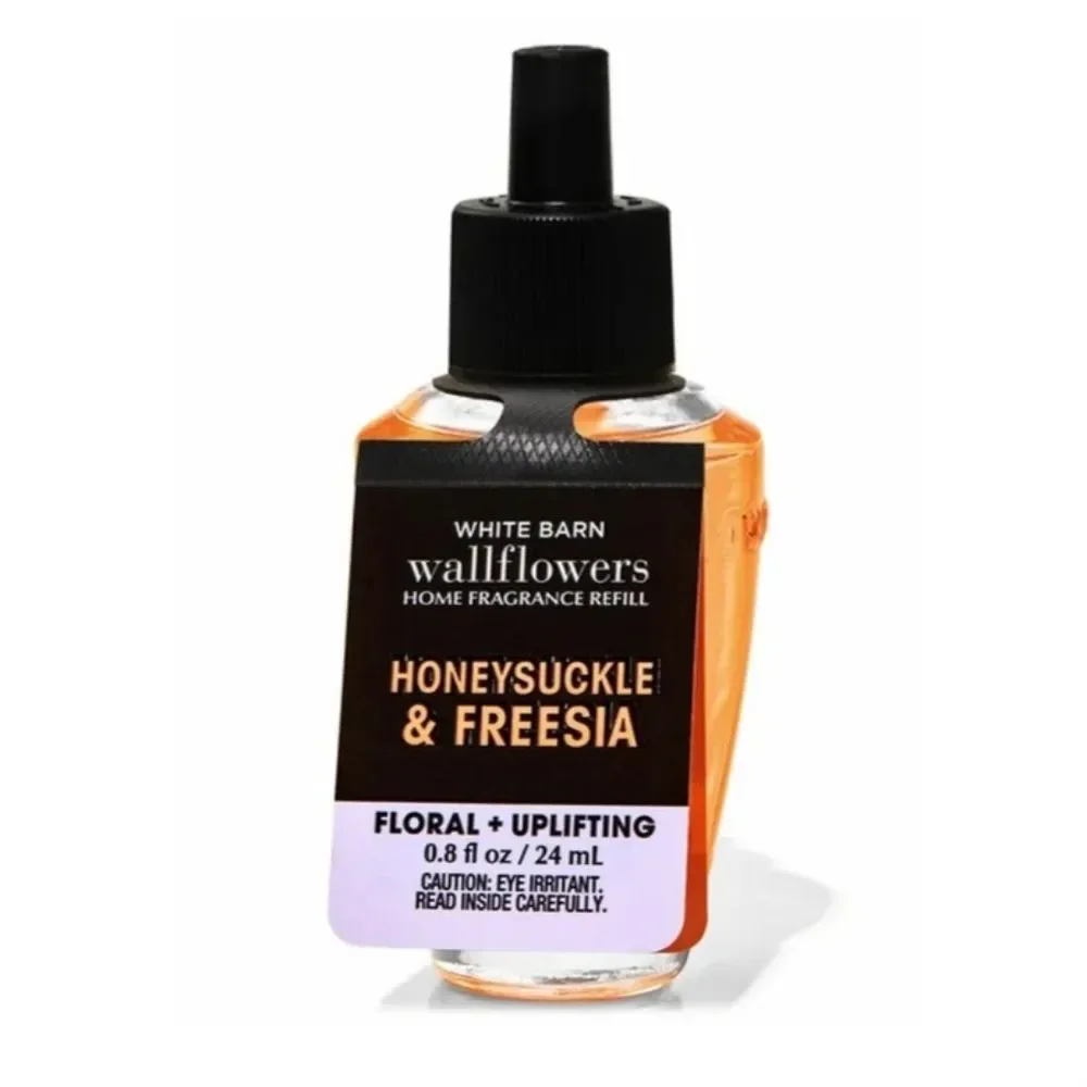 BBW White Barn Honeysuckle Freesia Wallflower Refill Bulb Floral Uplift New OOS